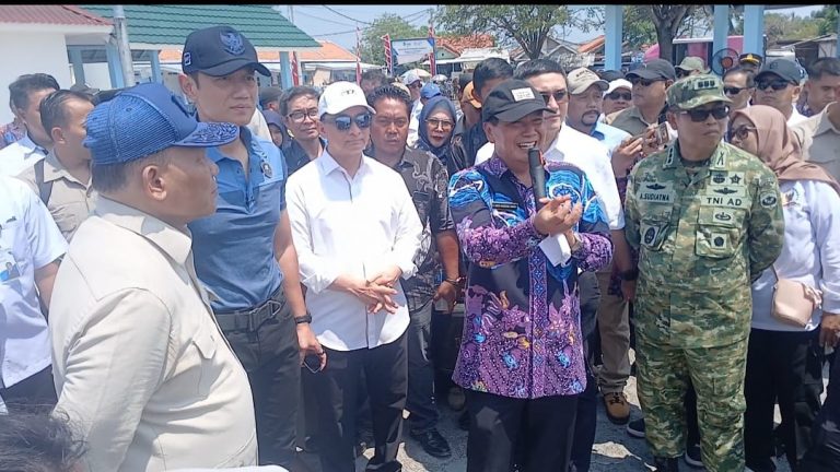 Menko AHY Apresiasi Pembangunan Rumah Nelayan di Mauk, Tangerang