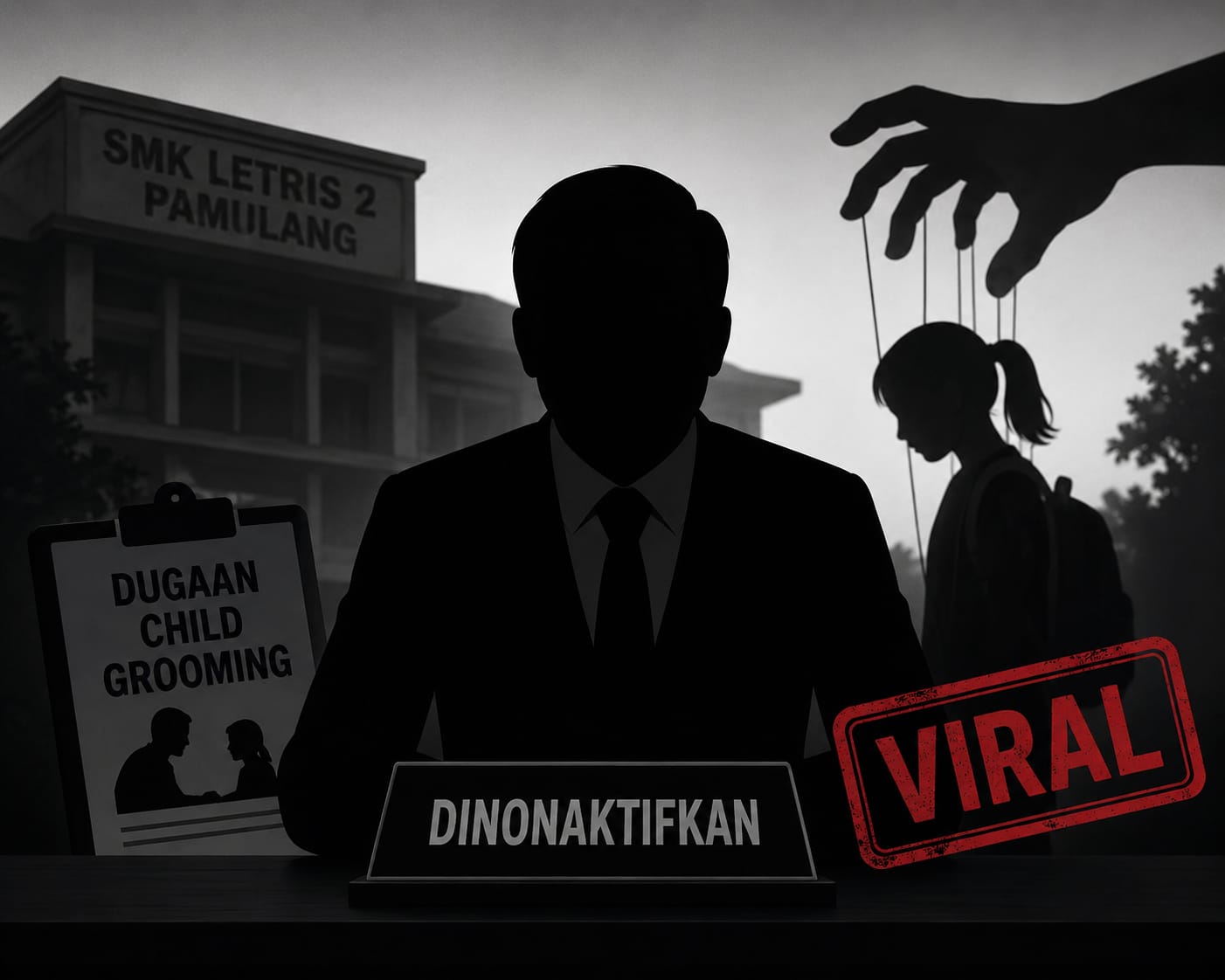 Pejabat SMK Letris 2 Pamulang Dinonaktifkan Usai Dugaan Child Grooming Viral
